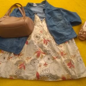 Old Navy printed babydoll dress